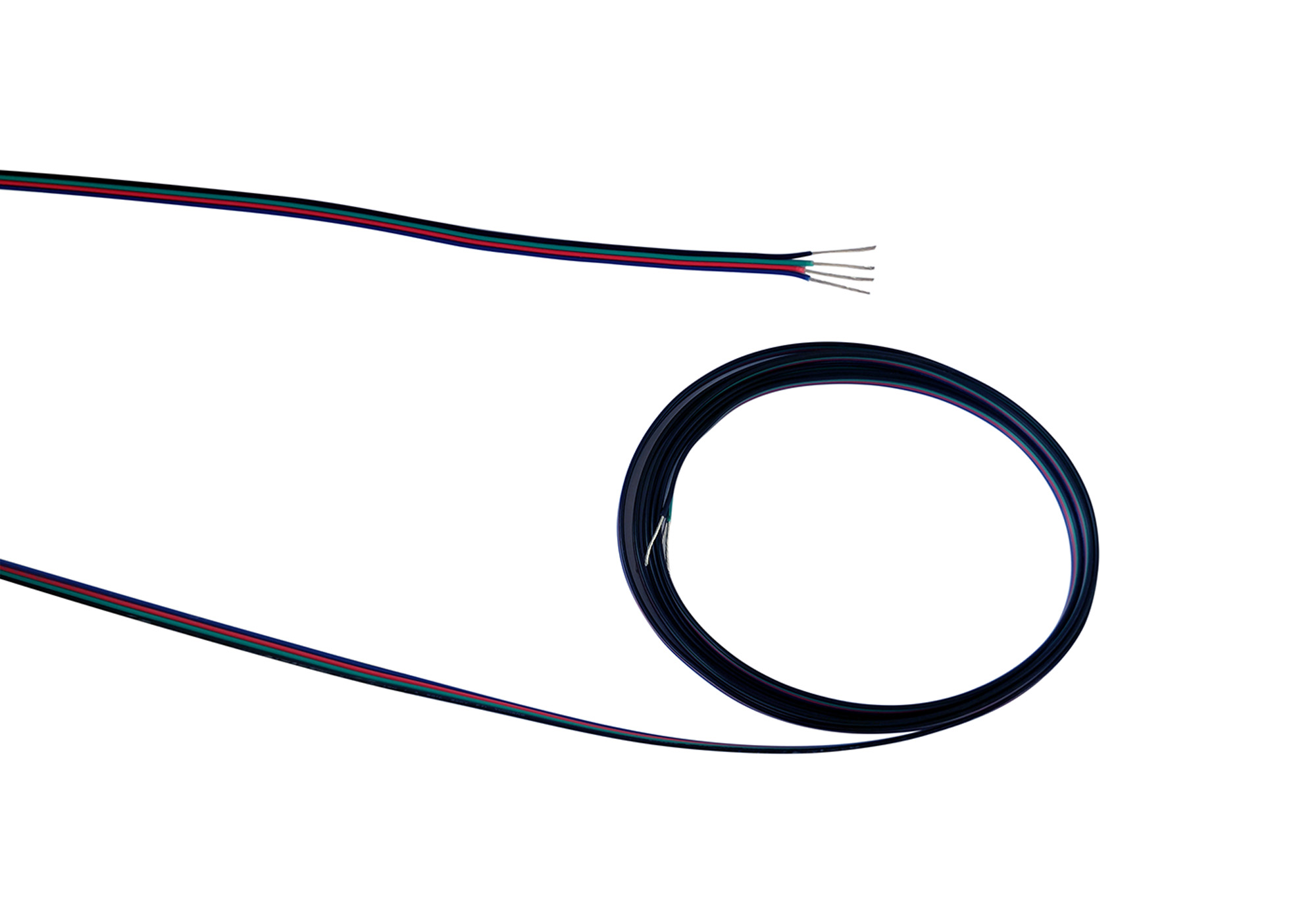 D1037  Cavo 1m 4 Core 0.5mm (20 AWG) Cable For RGB LED Strip